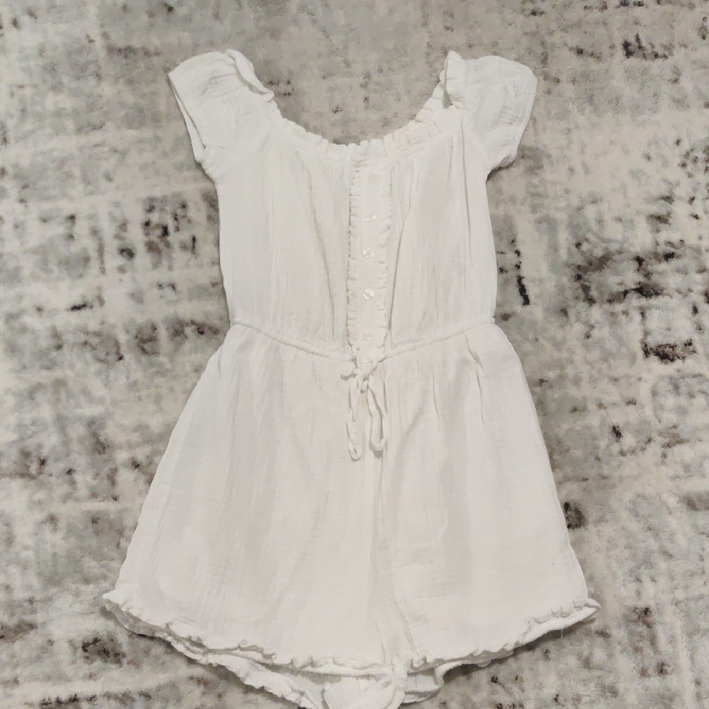 BP White Textured Garment